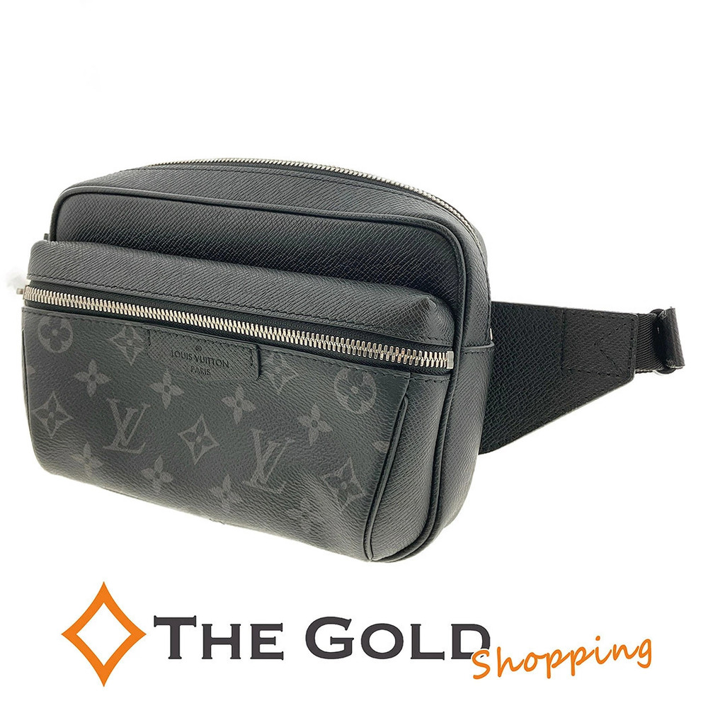 Louis Vuitton Bumbag Outdoor Monogram Bag Leather Crossbody Bag Eclipse Black